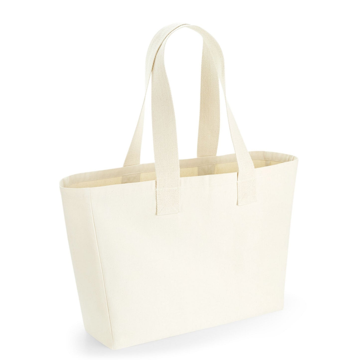 Natural - Front - Westford Mill Canvas Everyday Tote