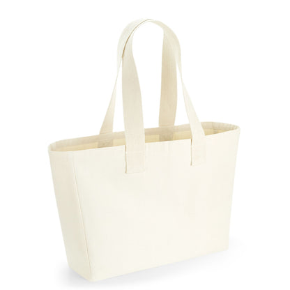 Natural - Front - Westford Mill Canvas Everyday Tote