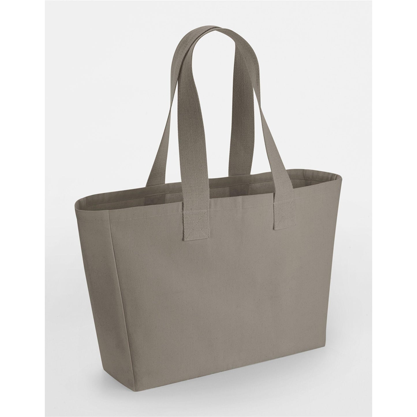 Mushroom - Back - Westford Mill Canvas Everyday Tote