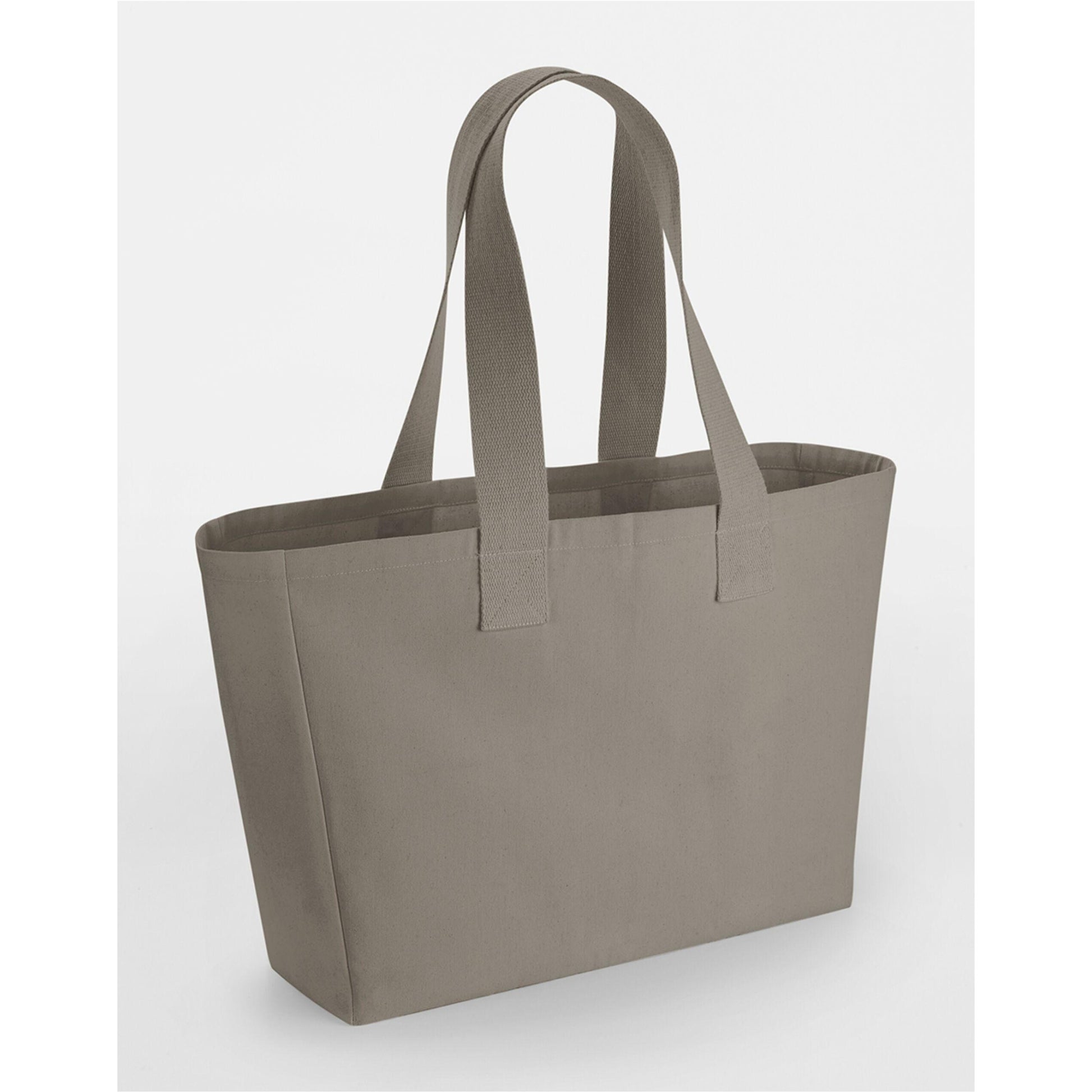 Mushroom - Back - Westford Mill Canvas Everyday Tote