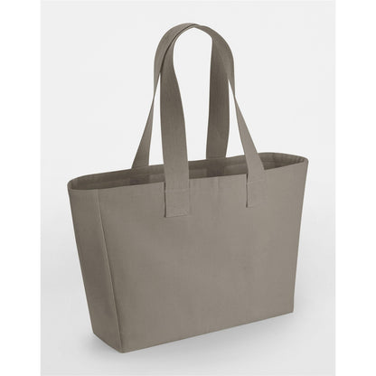Mushroom - Back - Westford Mill Canvas Everyday Tote