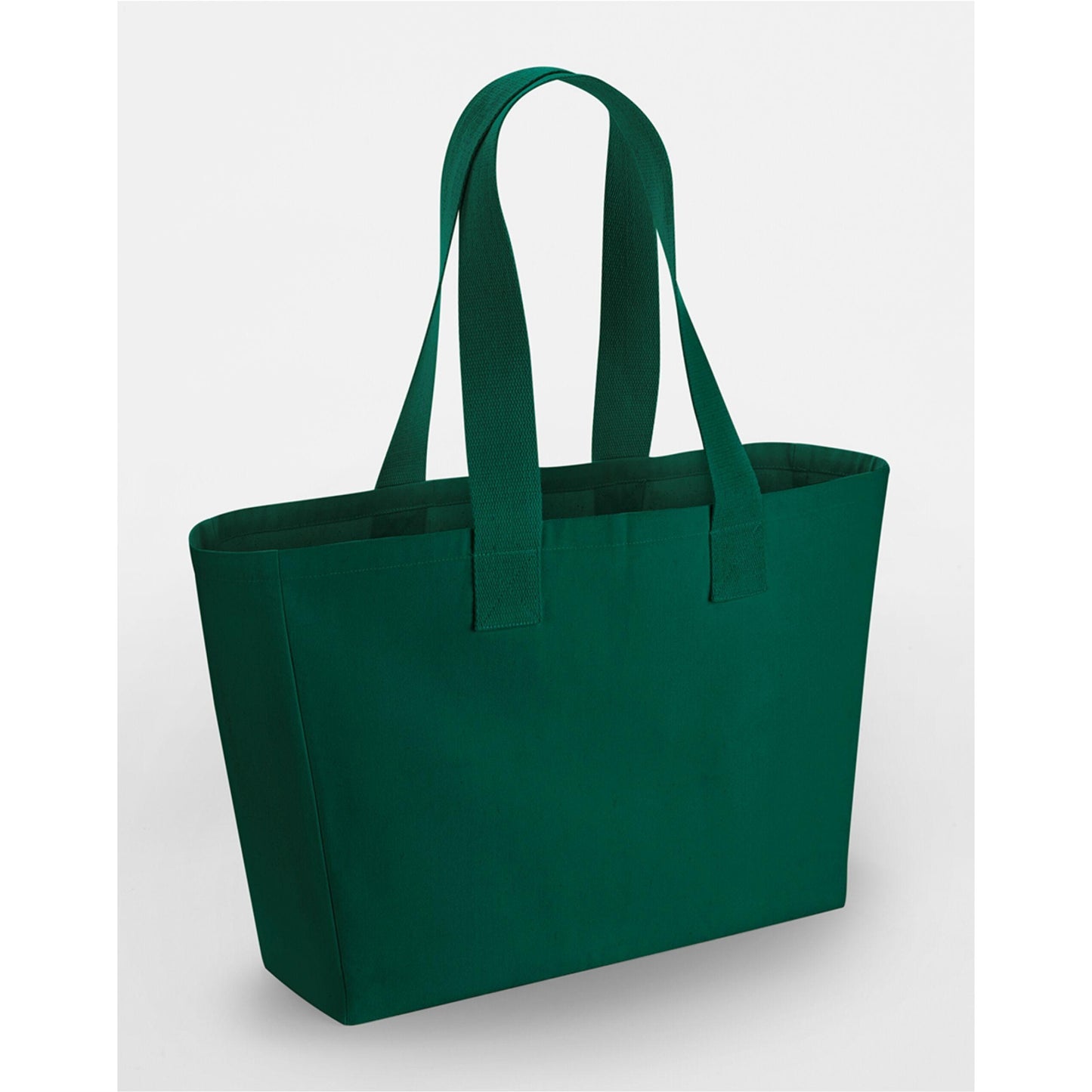 Bottle Green - Back - Westford Mill Canvas Everyday Tote