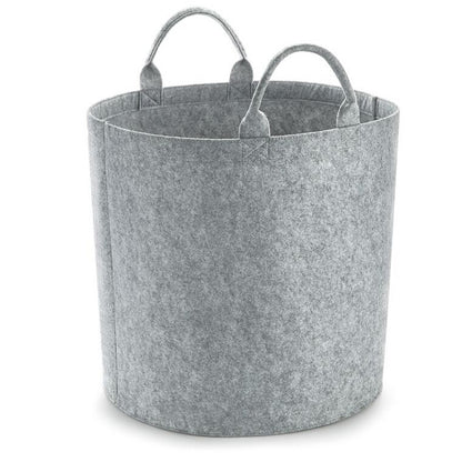 Grey Melange - Back - Bagbase Felt Trug