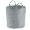 Grey Melange - Back - Bagbase Felt Trug