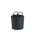 Charcoal Melange - Side - Bagbase Felt Trug