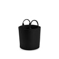 Black - Side - Bagbase Felt Trug