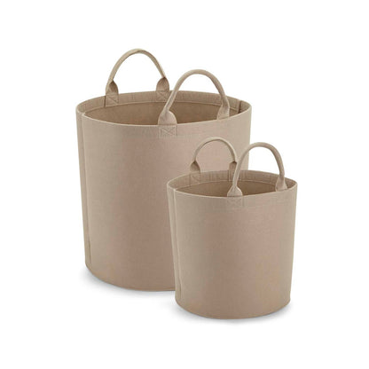 Sand - Front - Bagbase Felt Trug