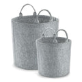 Grey Melange - Front - Bagbase Felt Trug