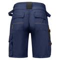 Navy-Black - Back - Jobman Mens Cargo Shorts