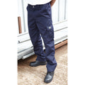 Navy Blue - Front - Helly Hansen Ashford Service Pant (Regular) - Mens Workwear