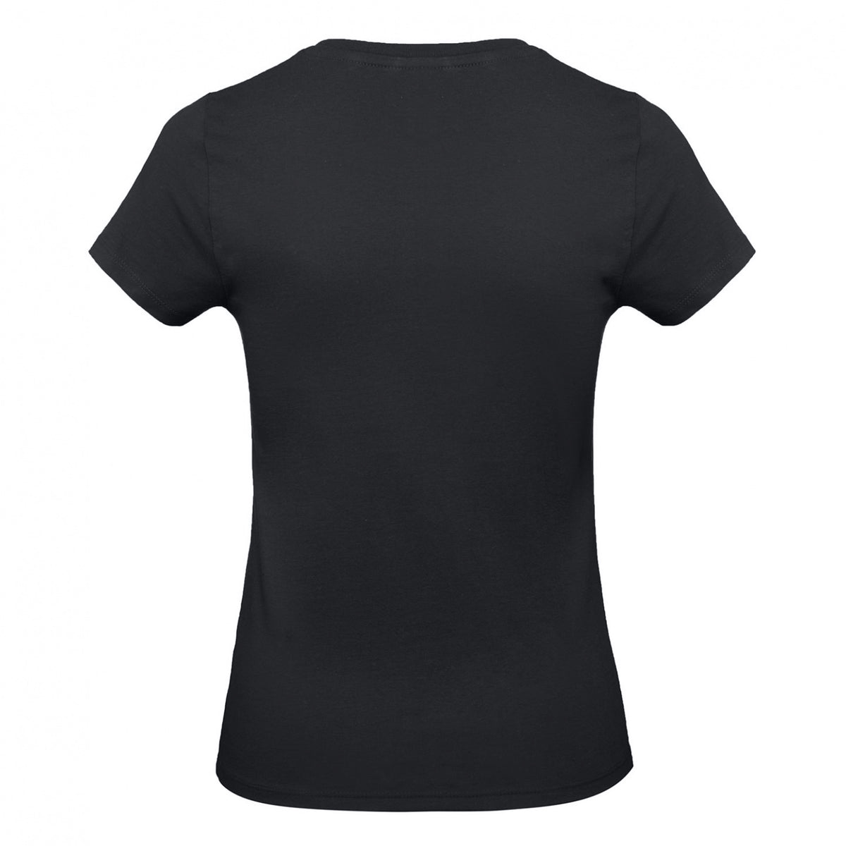Pitch Black - Back - Gildan Womens-Ladies Softstyle Midweight T-Shirt