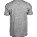 Heather Grey - Back - Tee Jays Mens Luxury Heather T-Shirt