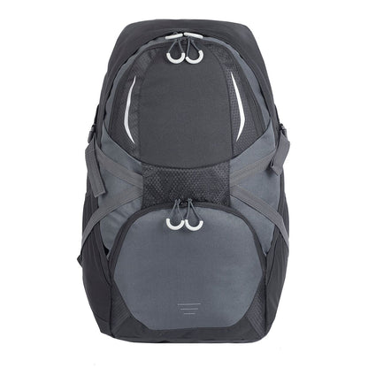 Black-Dark Grey - Front - Shugon Solomon Explorer Hiking Backpack