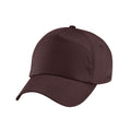 Chocolate - Front - Beechfield Childrens-Kids Original 5 Panel Cap