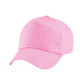 Classic Pink - Front - Beechfield Childrens-Kids Original 5 Panel Cap