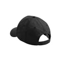 Black - Back - Beechfield Childrens-Kids Original 5 Panel Cap