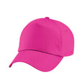 Fuchsia - Front - Beechfield Childrens-Kids Original 5 Panel Cap