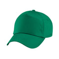 Kelly Green - Front - Beechfield Childrens-Kids Original 5 Panel Cap