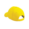 Yellow - Back - Beechfield Childrens-Kids Original 5 Panel Cap