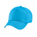 Surf Blue - Front - Beechfield Childrens-Kids Original 5 Panel Cap