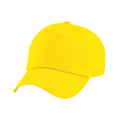 Yellow - Front - Beechfield Childrens-Kids Original 5 Panel Cap