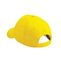 Yellow - Back - Beechfield Childrens-Kids Original 5 Panel Cap