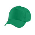 Kelly Green - Front - Beechfield Childrens-Kids Original 5 Panel Cap