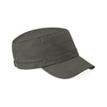 Olive - Front - Beechfield Unisex Adult Army Cap