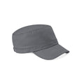 Graphite Grey - Front - Beechfield Unisex Adult Army Cap