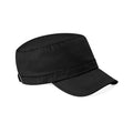 Black - Front - Beechfield Unisex Adult Army Cap