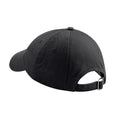 Black - Back - Beechfield Unisex Adult Heavy Drill Low Profile Cap