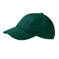 Bottle Green - Front - Beechfield Unisex Adult Heavy Drill Low Profile Cap