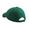 Bottle Green - Back - Beechfield Unisex Adult Heavy Drill Low Profile Cap