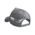 Graphite Grey-Graphite Grey - Back - Beechfield Unisex Adult Snapback Trucker Cap