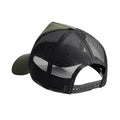 Olive-Black - Back - Beechfield Unisex Adult Snapback Trucker Cap