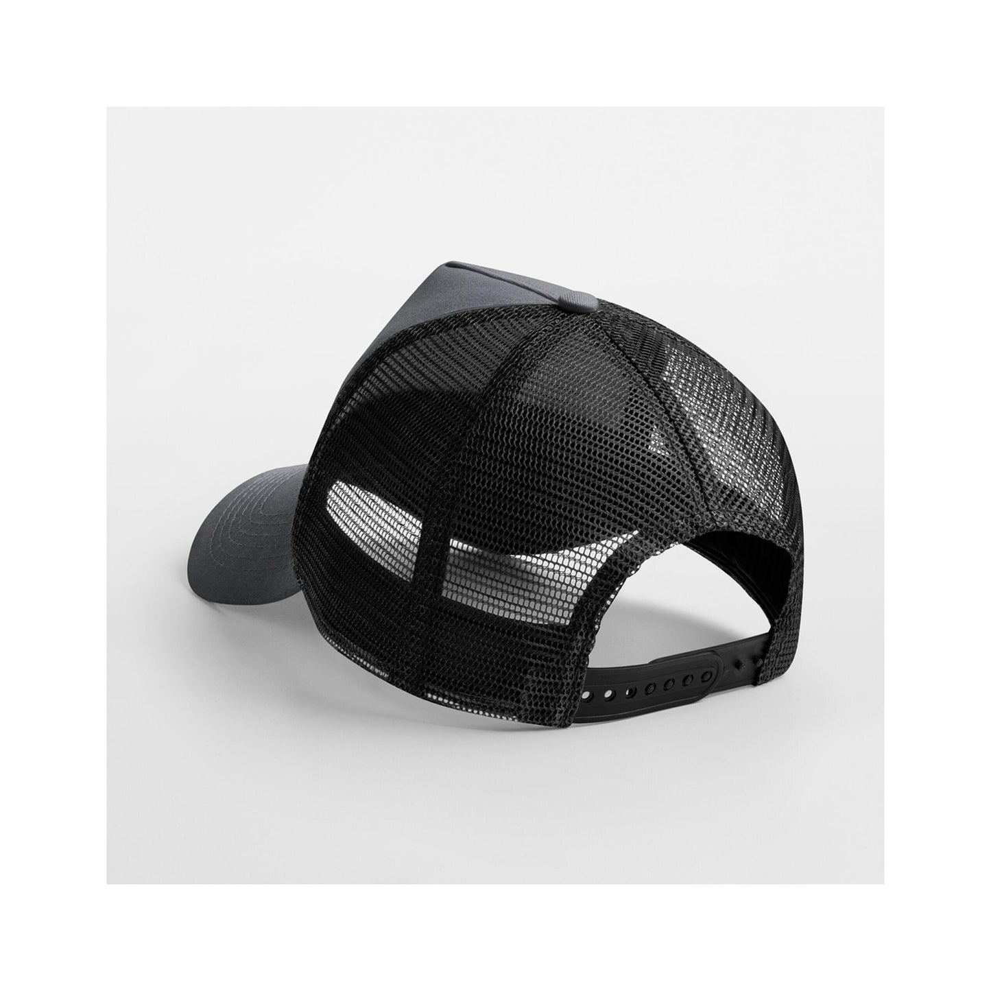 Graphite Grey-Black - Lifestyle - Beechfield Unisex Adult Snapback Trucker Cap