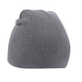 Graphite - Front - Beechfield Unisex Adult Original Pull-On Beanie