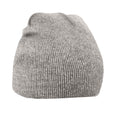 Heather Grey - Front - Beechfield Unisex Adult Original Pull-On Beanie