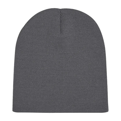 Graphite - Back - Beechfield Unisex Adult Original Pull-On Beanie
