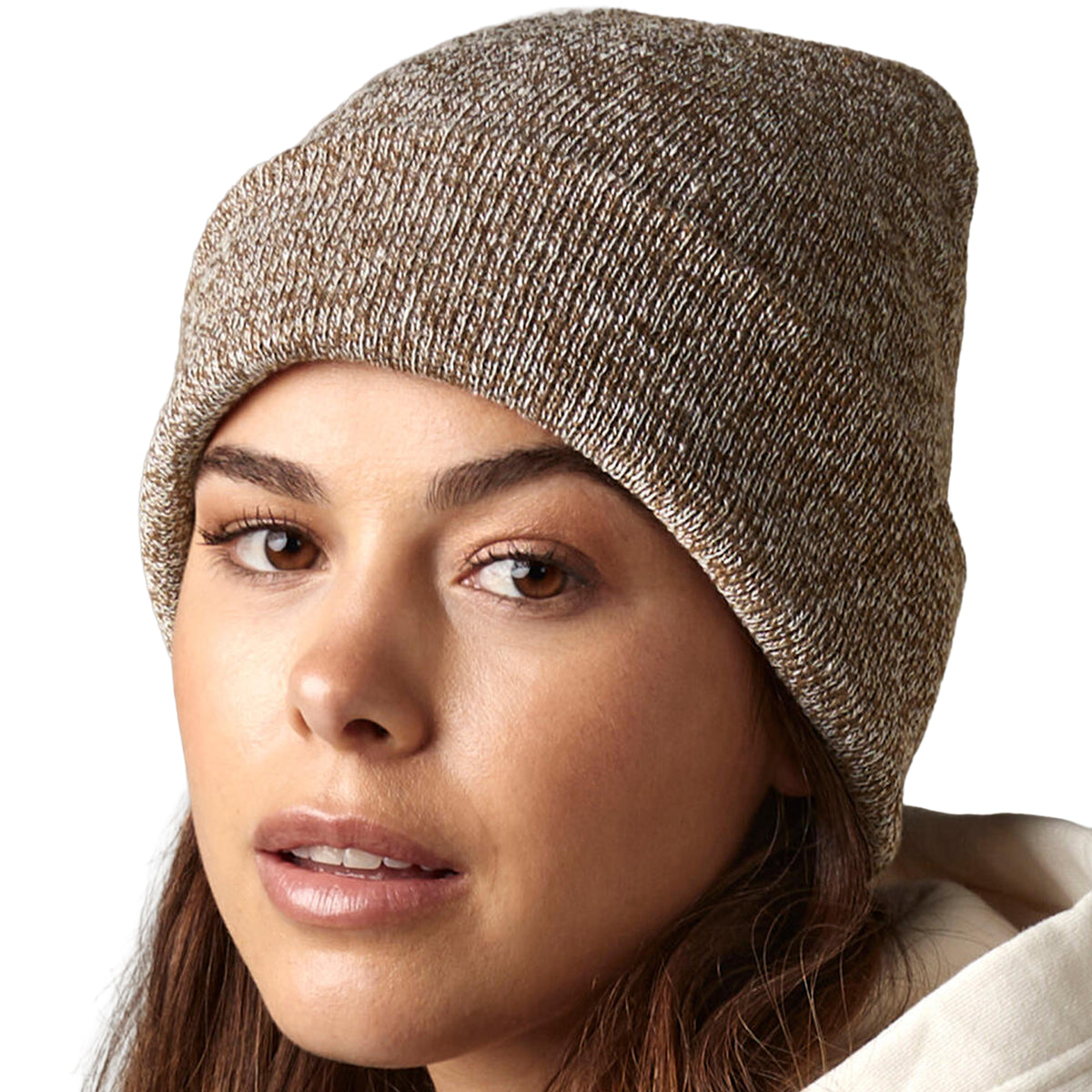 Antique Grey - Back - Beechfield Unisex Adult Original Pull-On Beanie