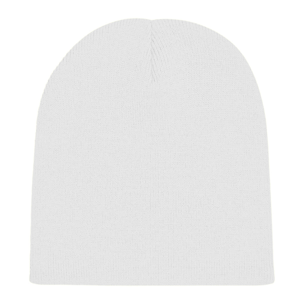 White - Back - Beechfield Unisex Adult Original Pull-On Beanie
