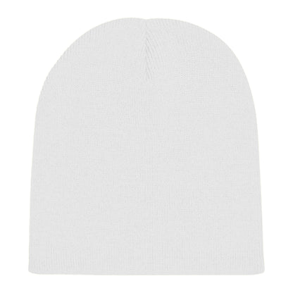 White - Back - Beechfield Unisex Adult Original Pull-On Beanie