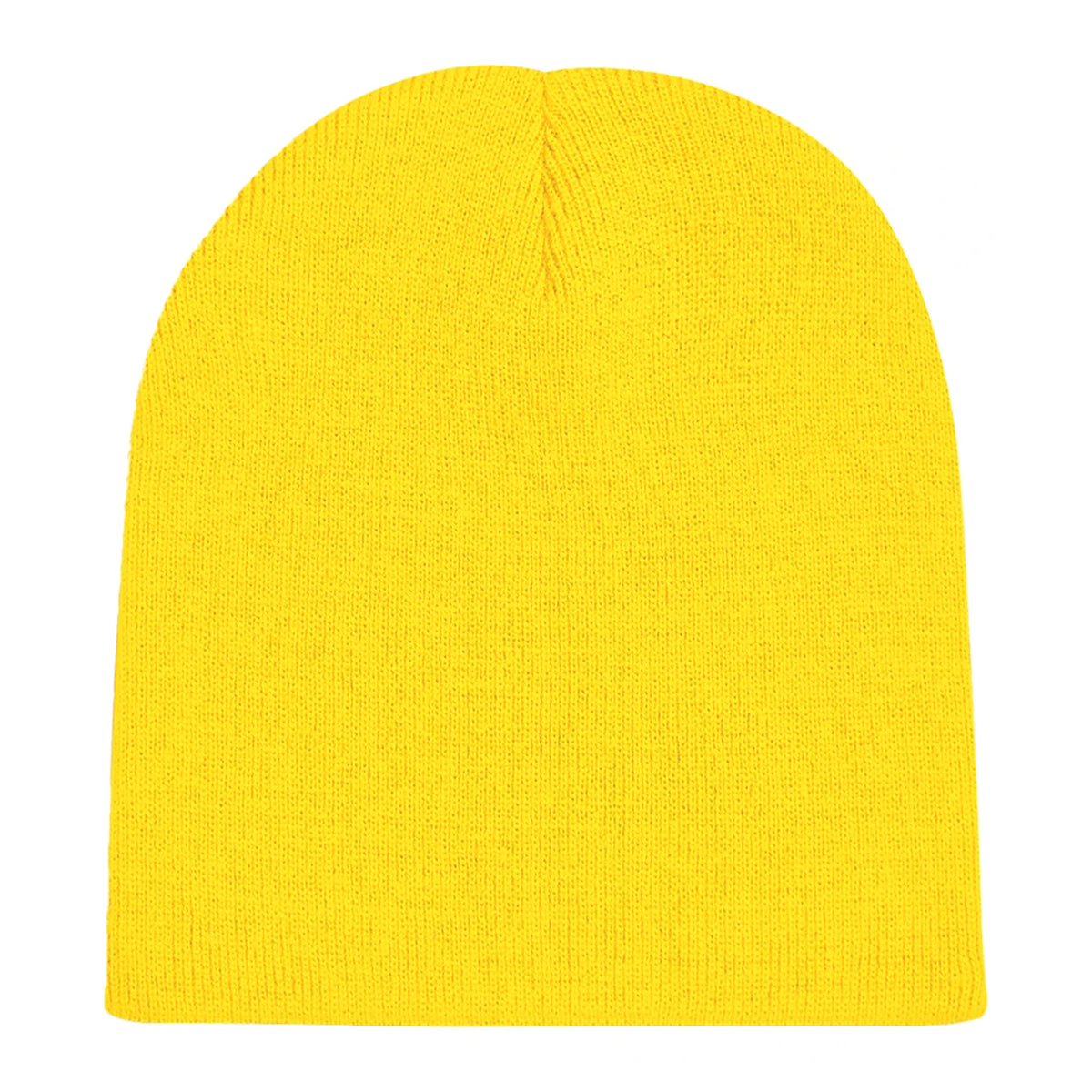 Yellow - Back - Beechfield Unisex Adult Original Pull-On Beanie