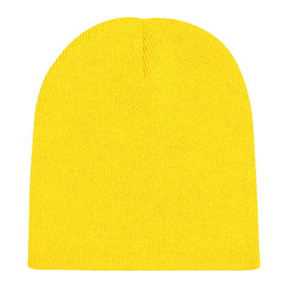 Yellow - Back - Beechfield Unisex Adult Original Pull-On Beanie