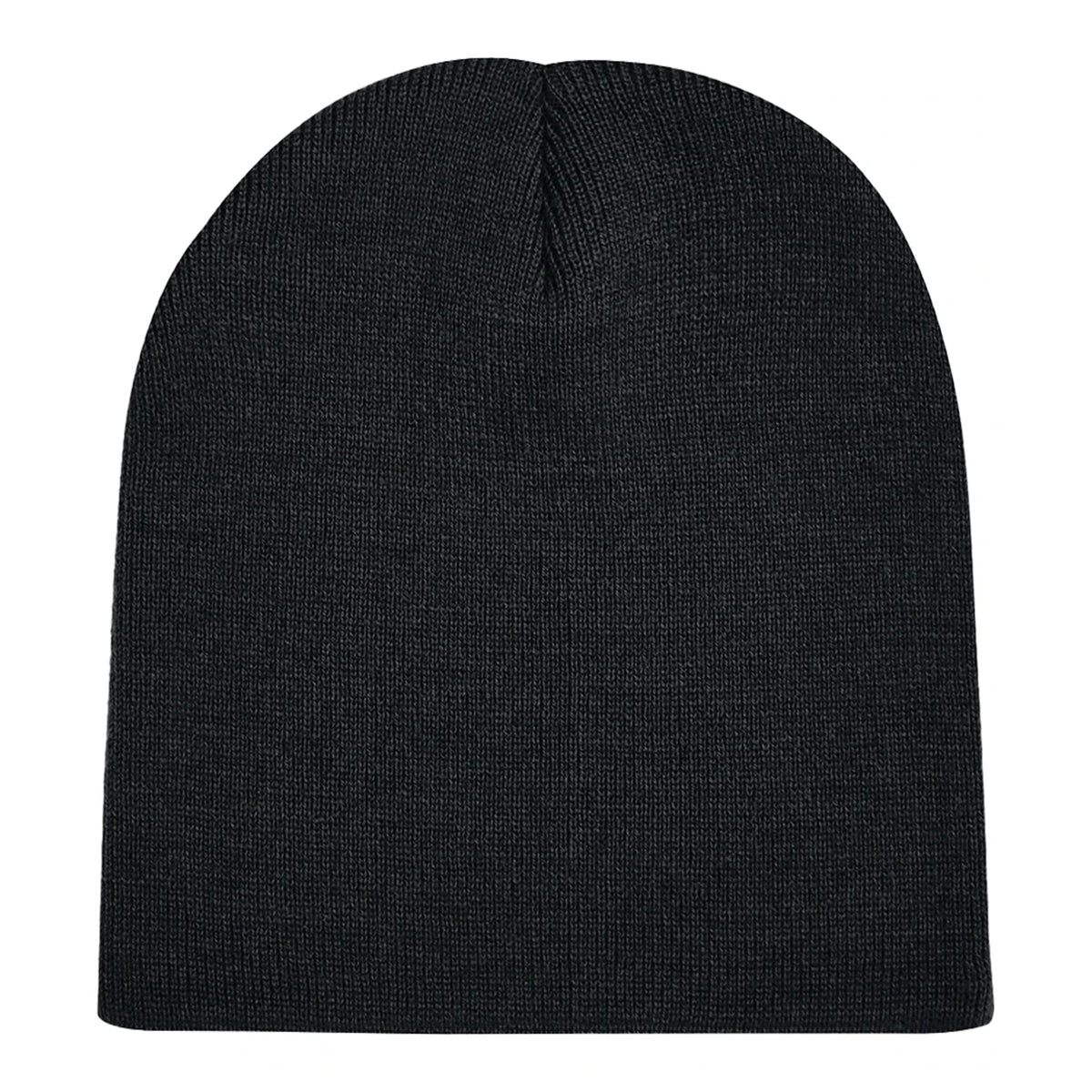 Black - Back - Beechfield Unisex Adult Original Pull-On Beanie