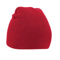 Classic Red - Front - Beechfield Unisex Adult Original Pull-On Beanie
