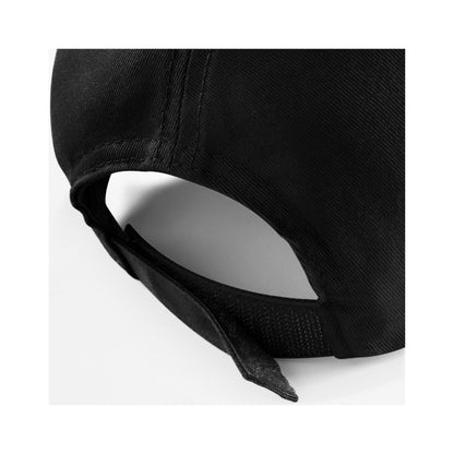 Black-White - Pack Shot - Beechfield Unisex Adult Ultimate Sandwich Peak Cap