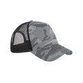 Arctic - Front - Beechfield Unisex Adult Camo Snapback Trucker Cap