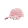 Pink - Pack Shot - Flexfit Unisex Adult Cotton Twill Low Profile Cap