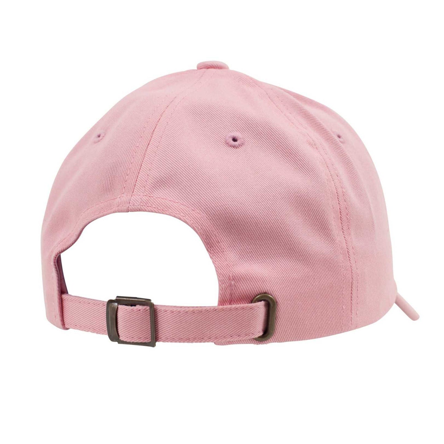 Pink - Back - Flexfit Unisex Adult Cotton Twill Low Profile Cap